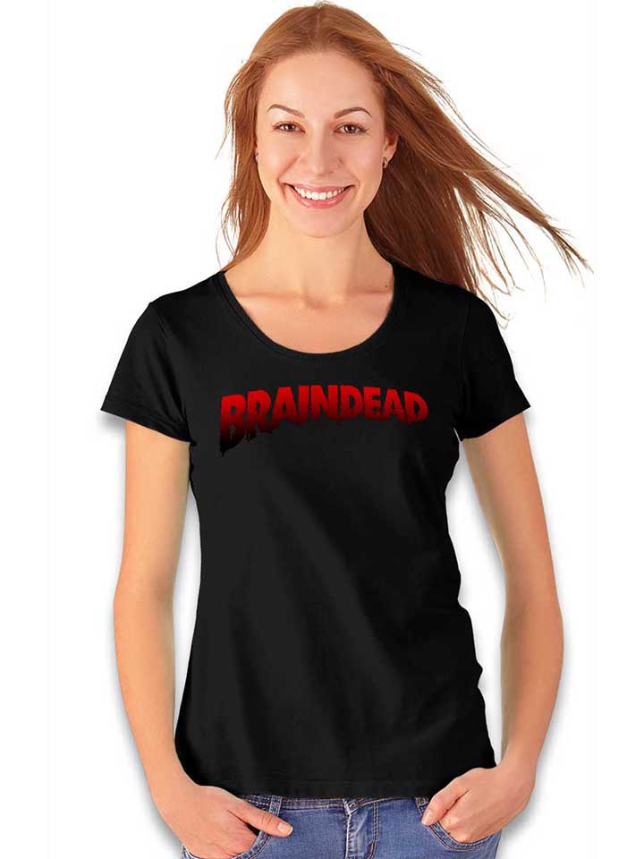 braindead-logo-damen-t-shirt schwarz 2