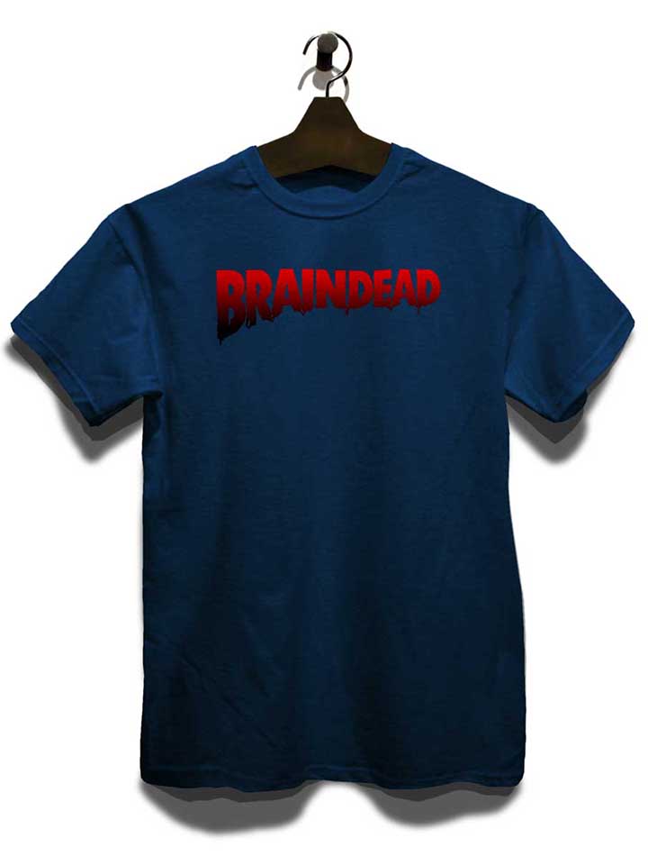 braindead-logo-t-shirt dunkelblau 3