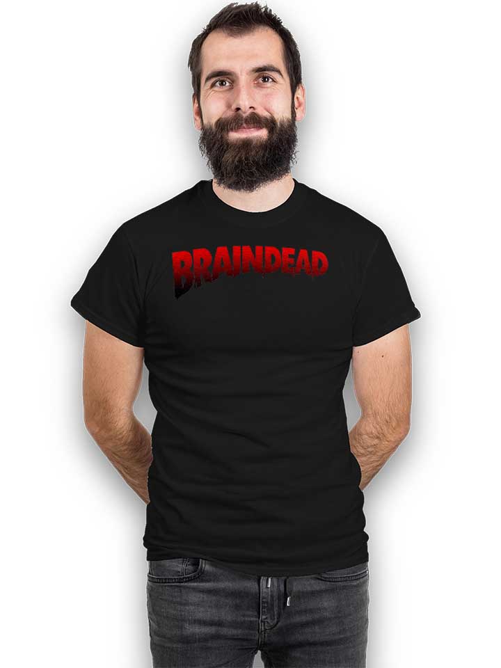 braindead-logo-t-shirt schwarz 2