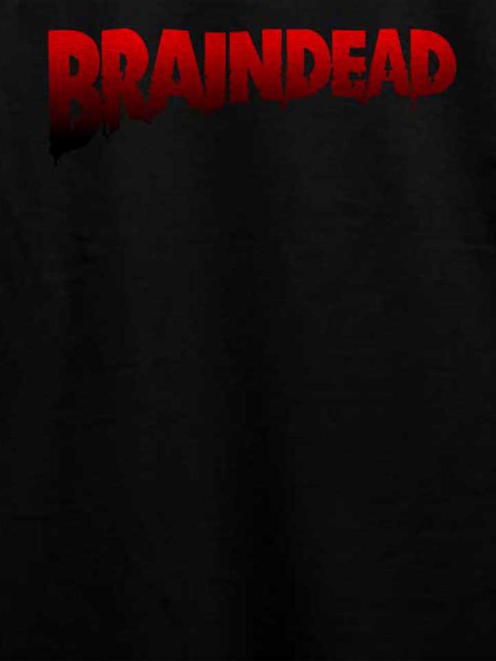 braindead-logo-t-shirt schwarz 4