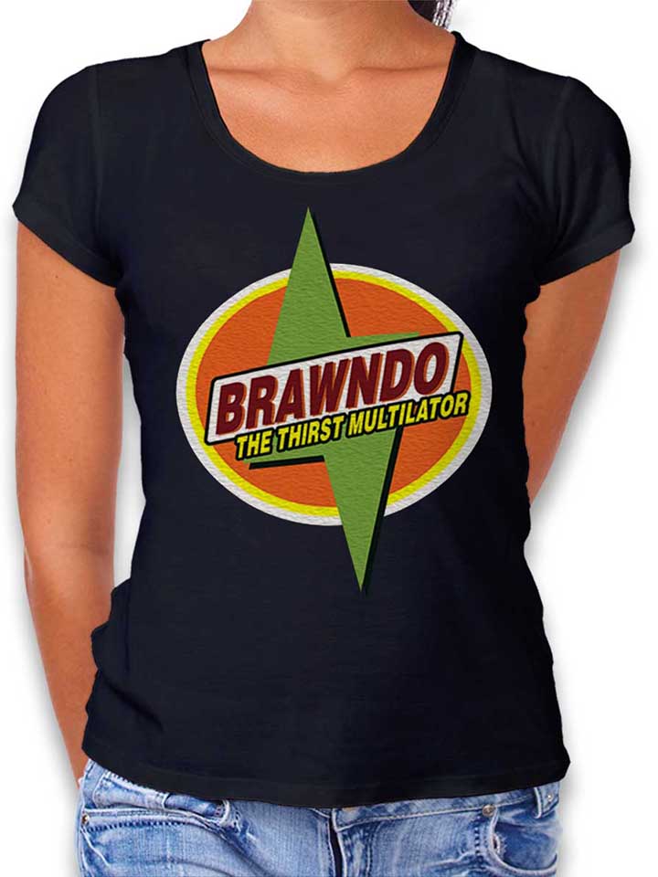 brawndo-the-thirtst-multilator-damen-t-shirt schwarz 1