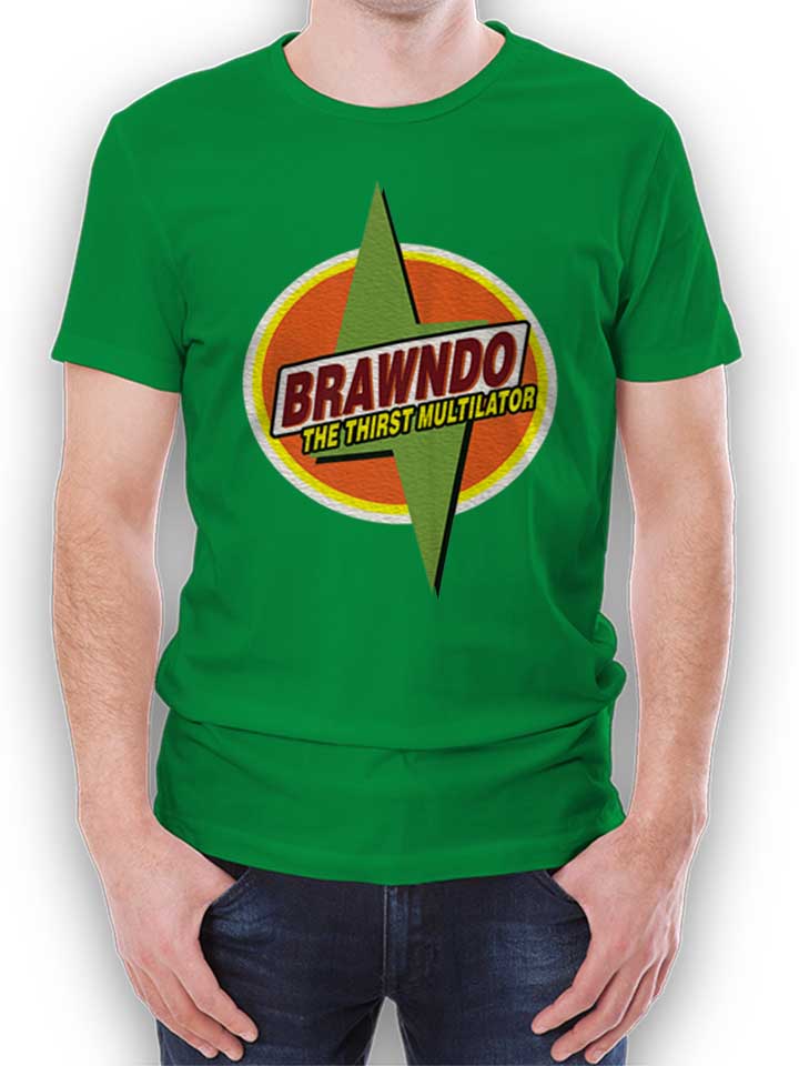 Brawndo The Thirtst Multilator Camiseta verde L