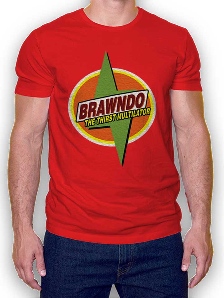 Brawndo The Thirtst Multilator Camiseta rojo L