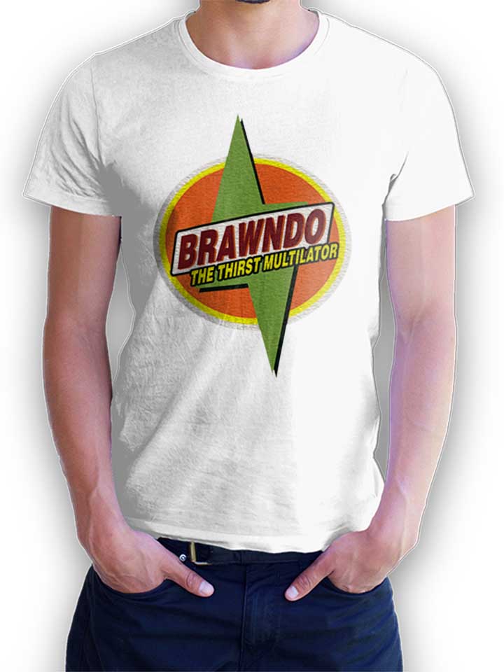 Brawndo The Thirtst Multilator Kinder T-Shirt weiss 110 /...