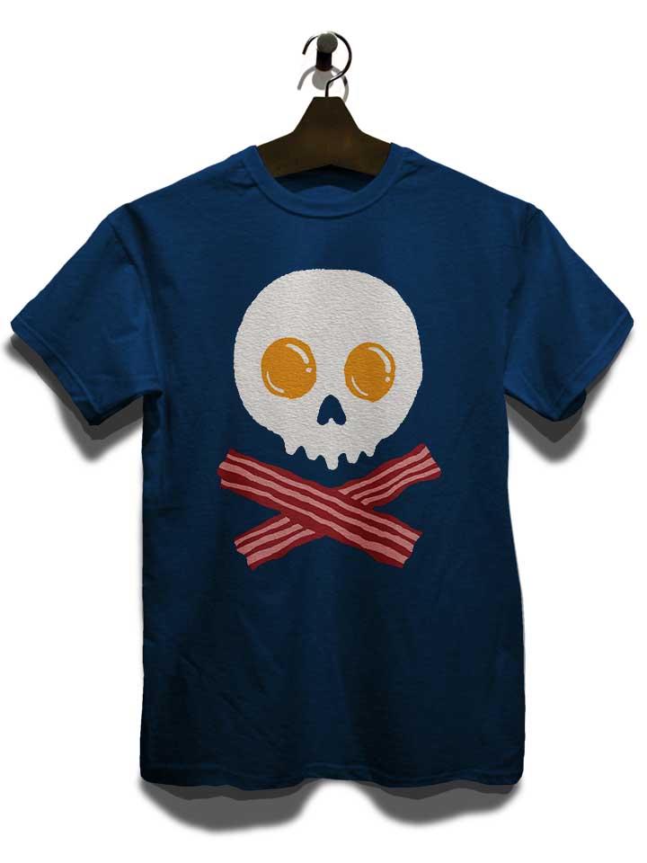 breakfast-skull-t-shirt dunkelblau 3