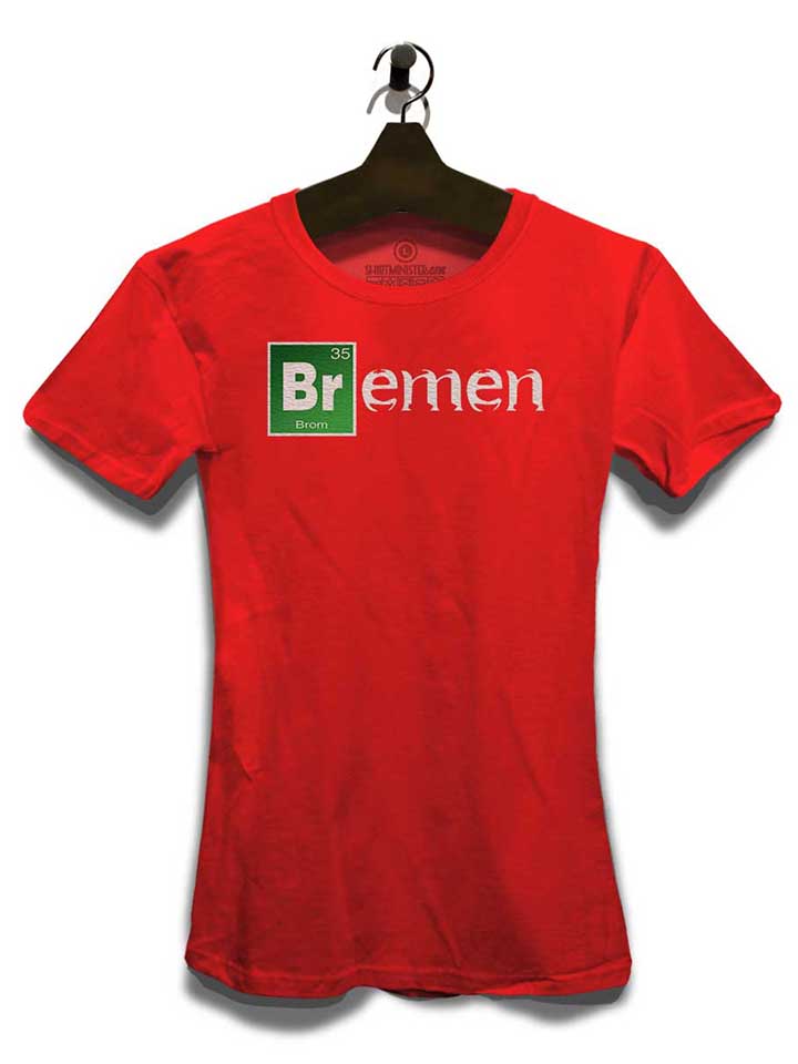 bremen-damen-t-shirt rot 3