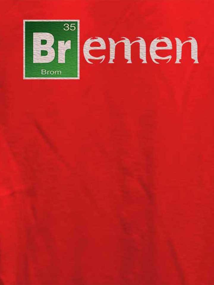 bremen-damen-t-shirt rot 4