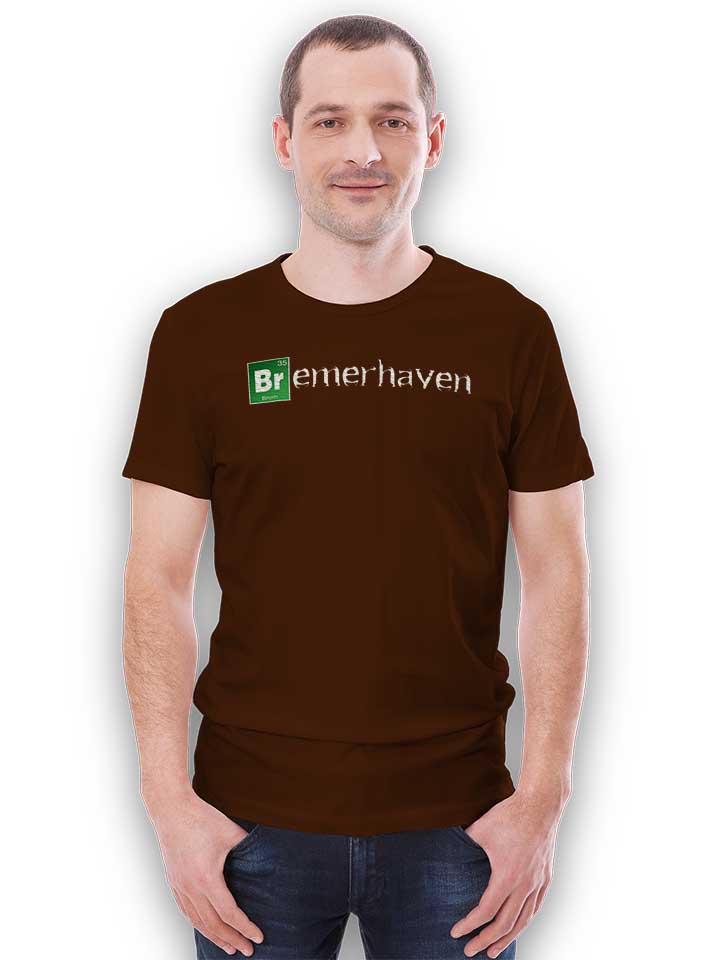 bremerhaven-t-shirt braun 2