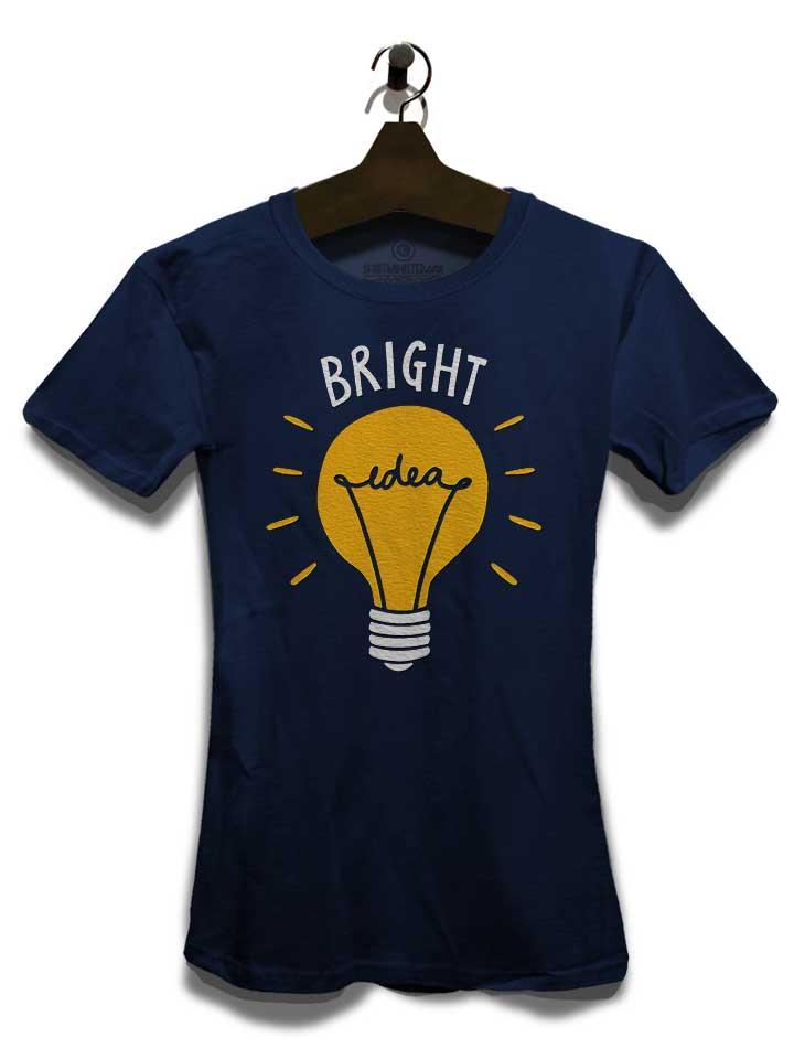 bright-idea-damen-t-shirt dunkelblau 3