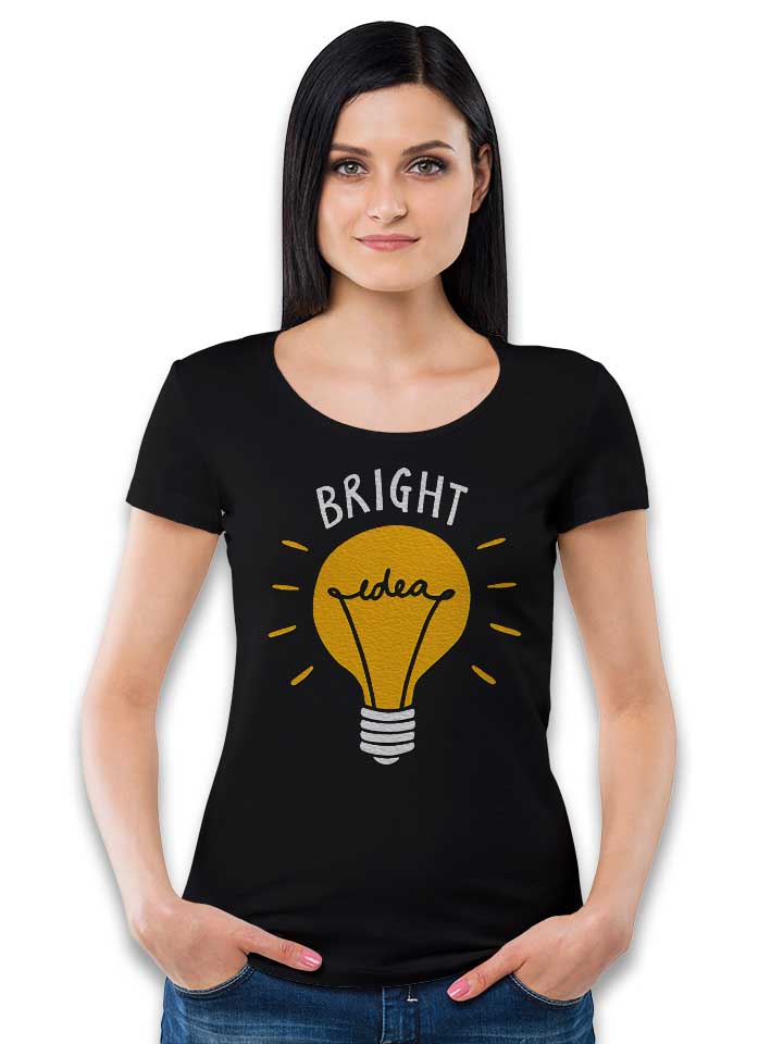 bright-idea-damen-t-shirt schwarz 2