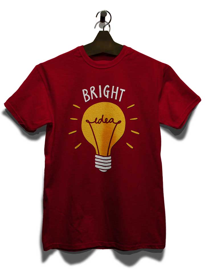 bright-idea-t-shirt bordeaux 3