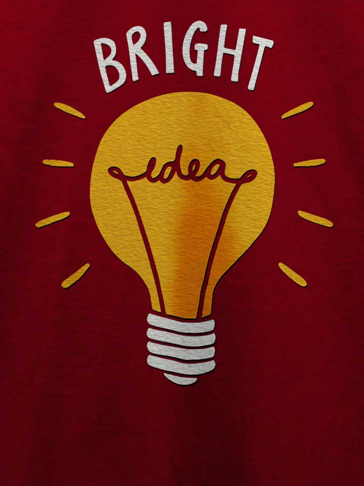 bright-idea-t-shirt bordeaux 4
