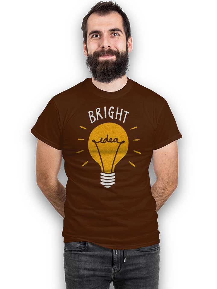 bright-idea-t-shirt braun 2