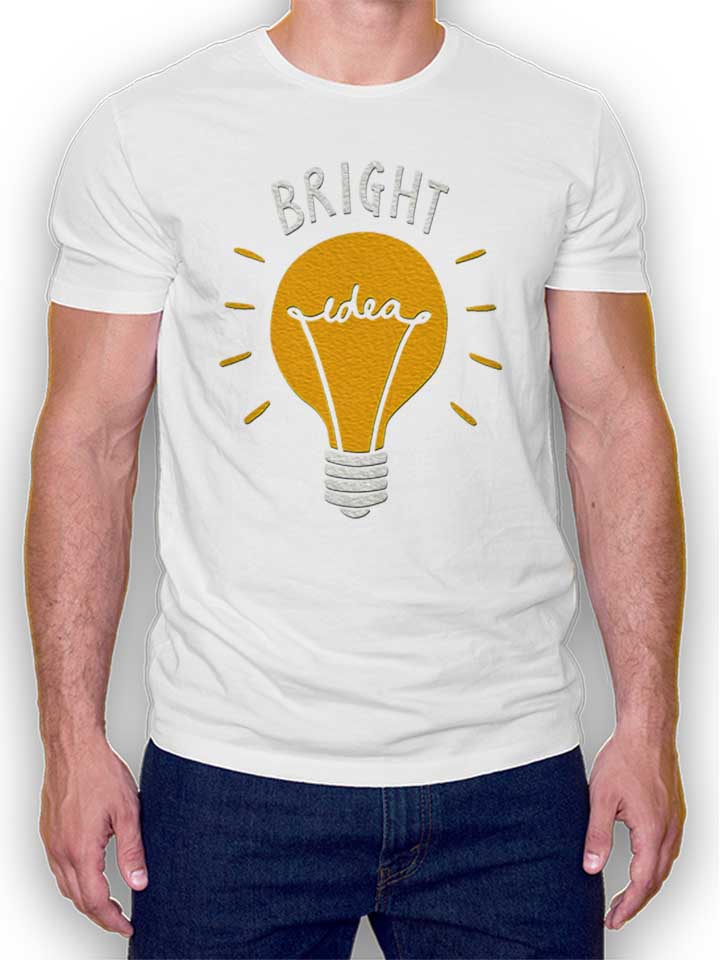 bright-idea-t-shirt weiss 1