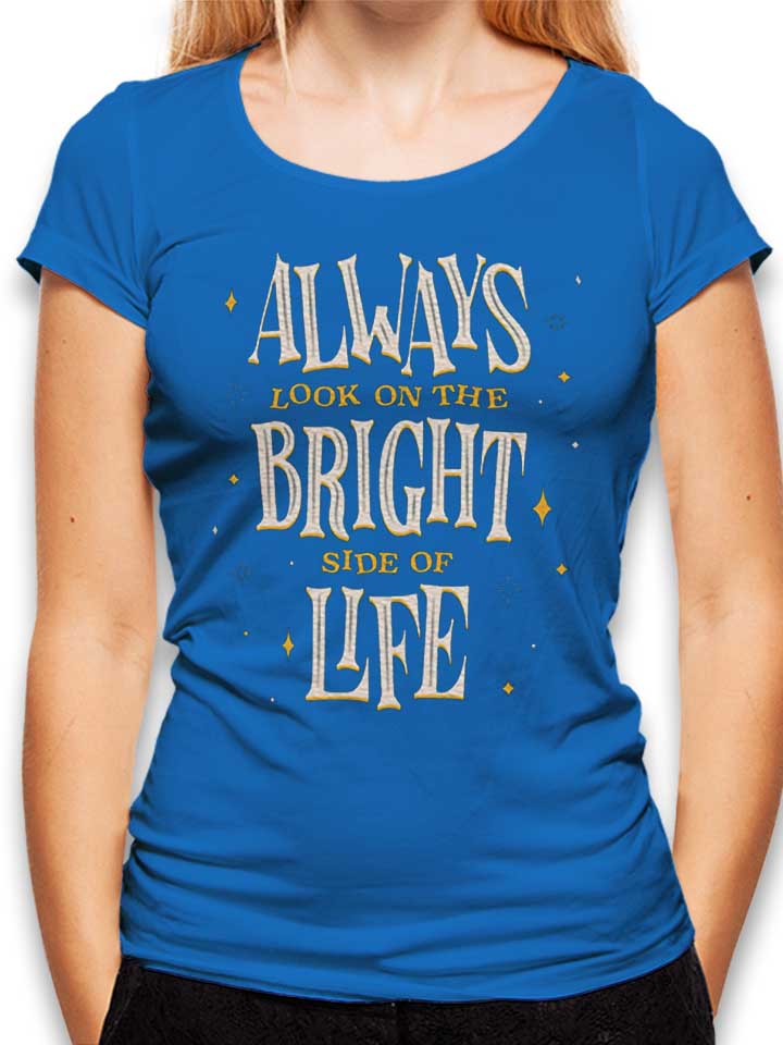 Bright Side Of Life Damen T-Shirt royal L