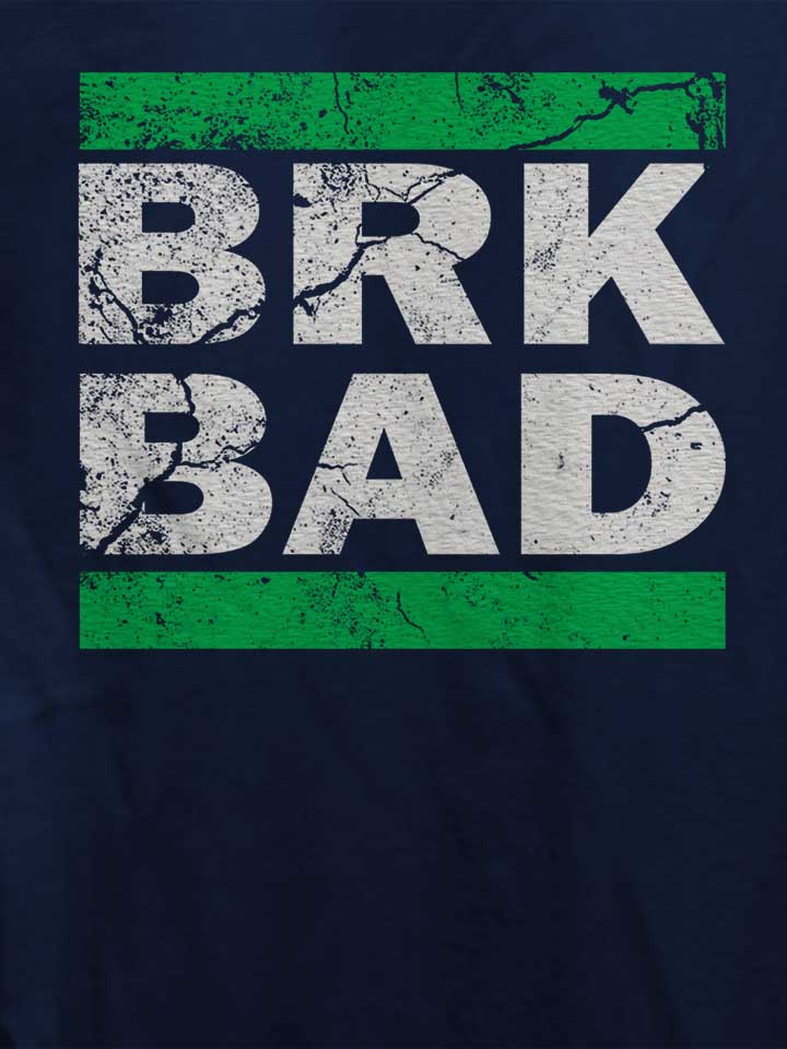 brk-bad-vintage-damen-t-shirt dunkelblau 4