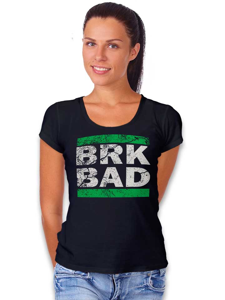 brk-bad-vintage-damen-t-shirt schwarz 2