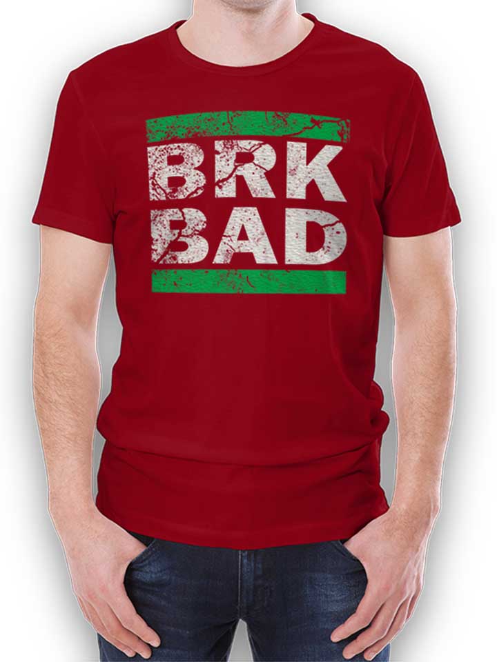 brk-bad-vintage-t-shirt bordeaux 1