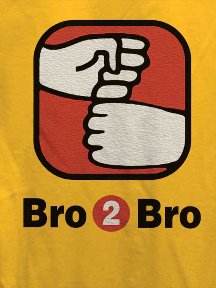 bro-2-bro-damen-t-shirt gelb 4