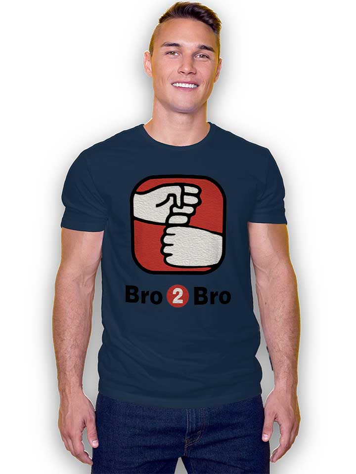 bro-2-bro-t-shirt dunkelblau 2
