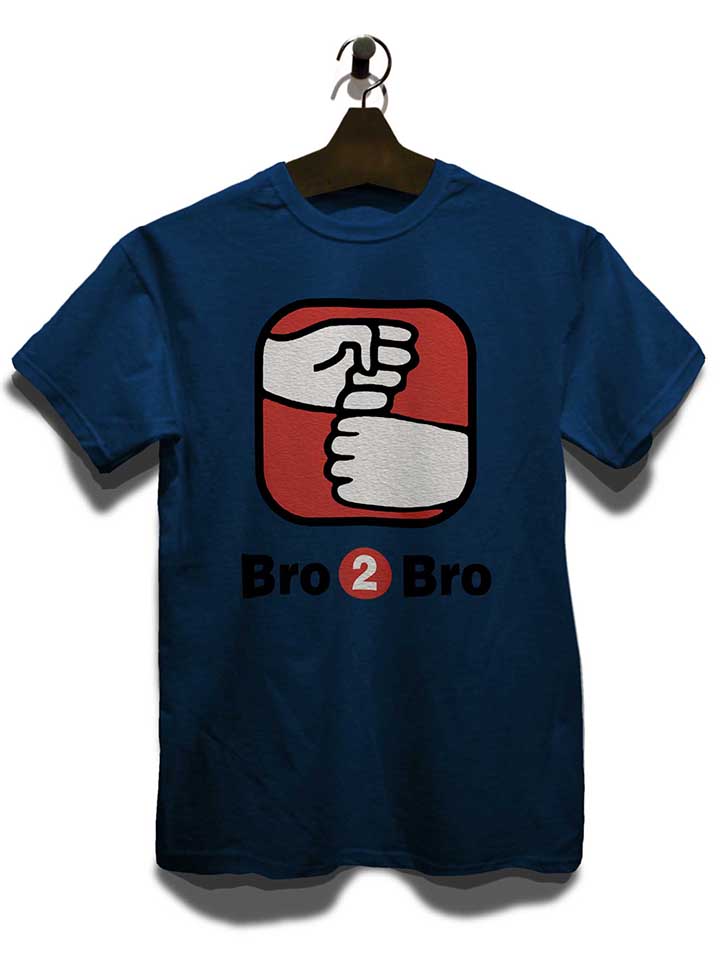 bro-2-bro-t-shirt dunkelblau 3