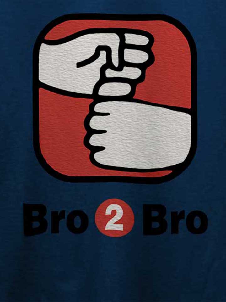 bro-2-bro-t-shirt dunkelblau 4