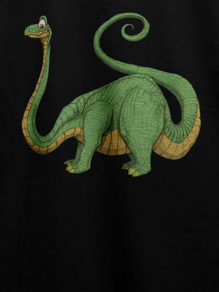 brontosaurus-t-shirt schwarz 4
