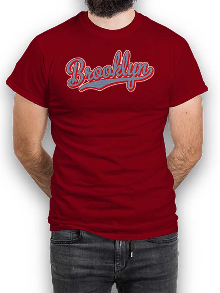 brooklyn-t-shirt bordeaux 1