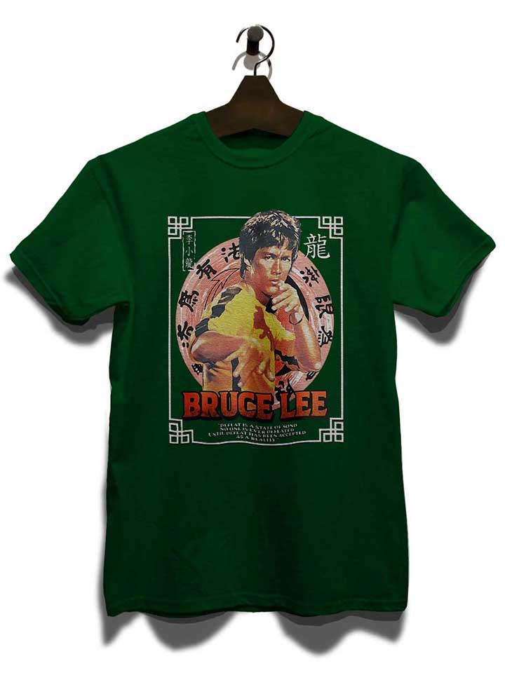 bruce-lee-t-shirt dunkelgruen 3