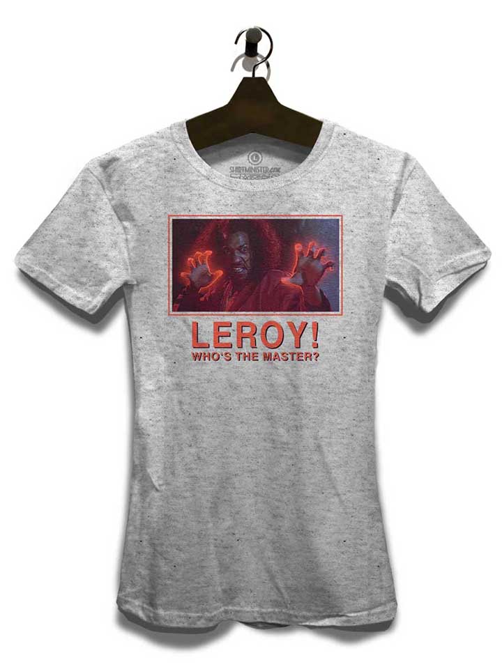 bruce-leroy-damen-t-shirt grau-meliert 3