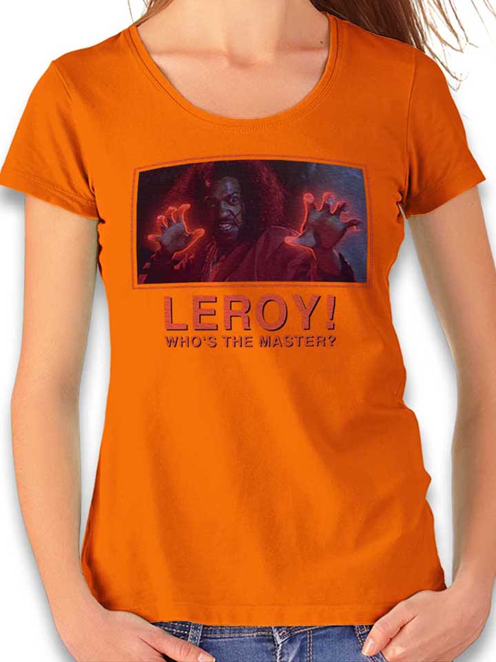 bruce-leroy-damen-t-shirt orange 1