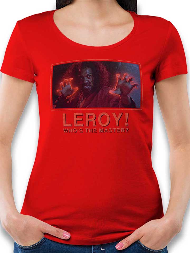 Bruce Leroy T-Shirt Donna rosso L