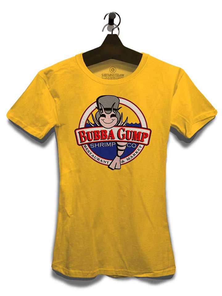 bubba-gump-shrimp-company-damen-t-shirt gelb 3