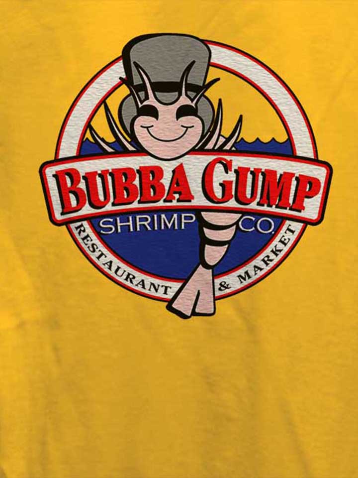 bubba-gump-shrimp-company-damen-t-shirt gelb 4