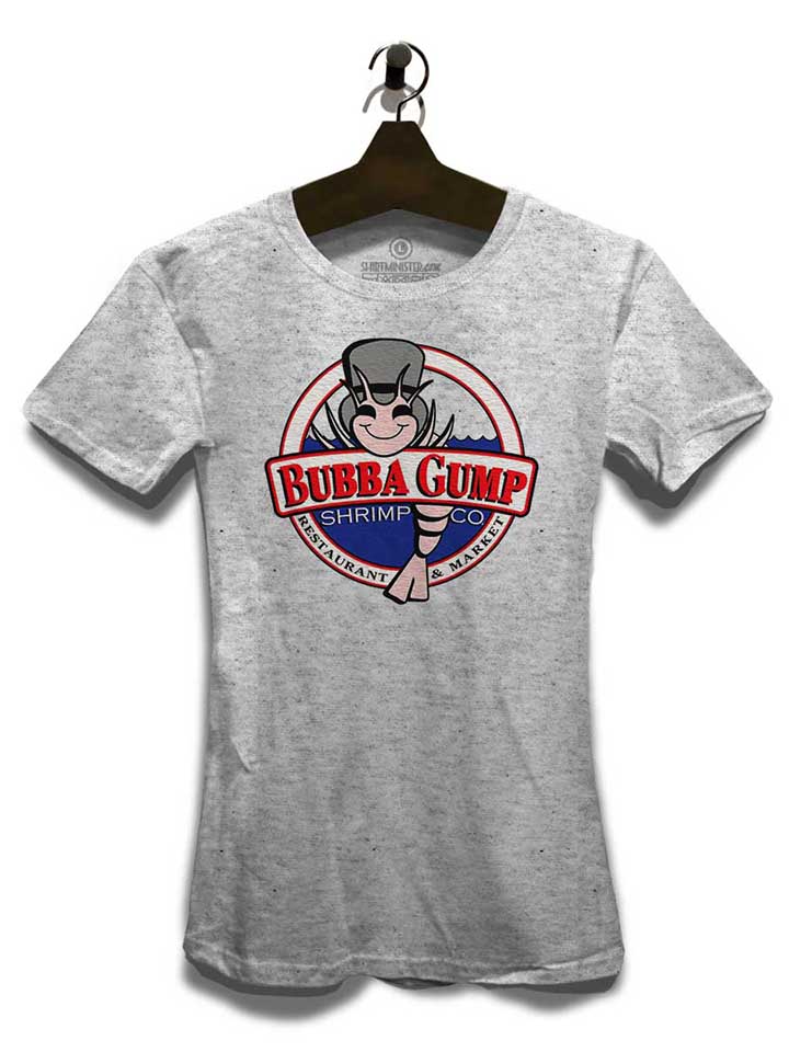 bubba-gump-shrimp-company-damen-t-shirt grau-meliert 3