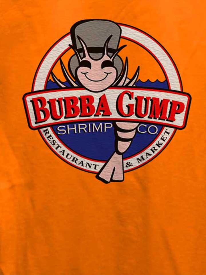 bubba-gump-shrimp-company-damen-t-shirt orange 4