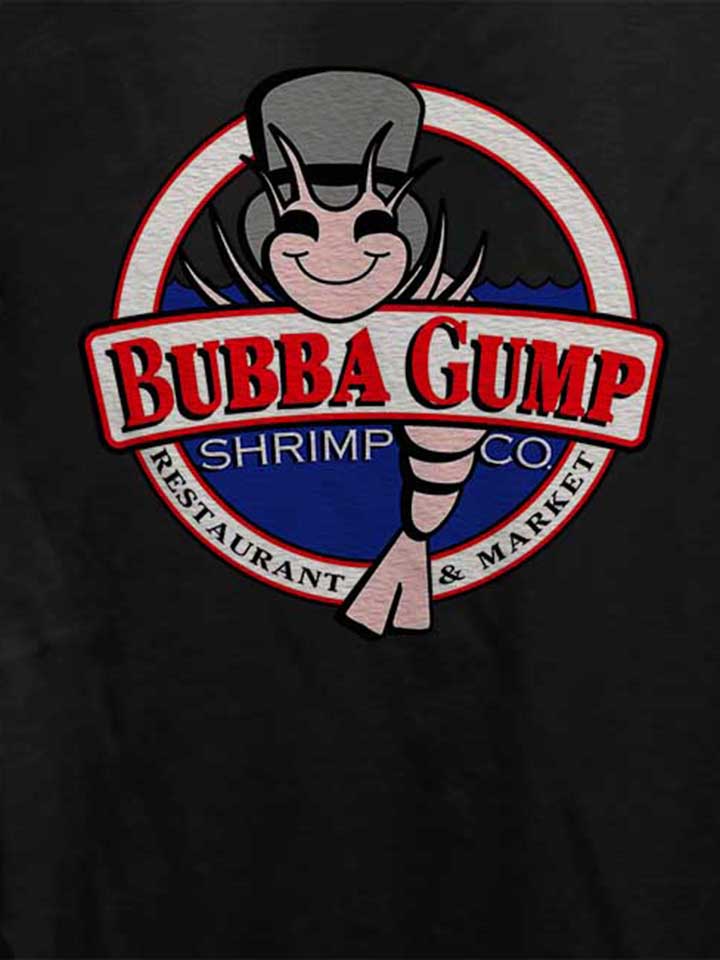 bubba-gump-shrimp-company-damen-t-shirt schwarz 4