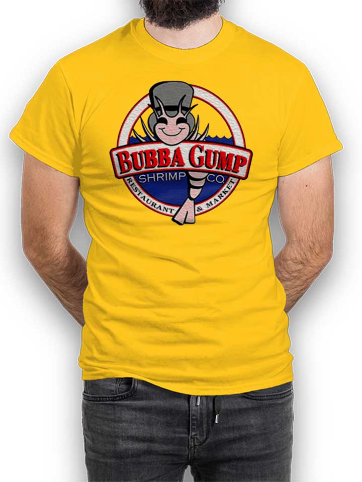 Bubba Gump Shrimp Company T-Shirt gelb L