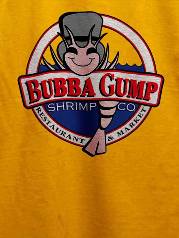 bubba-gump-shrimp-company-t-shirt gelb 4