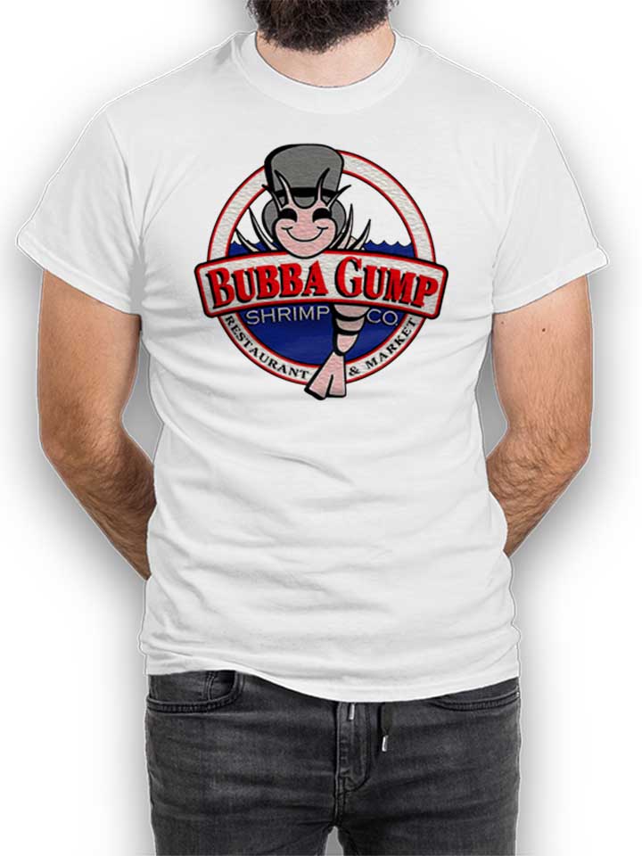 Bubba Gump Shrimp Company T-Shirt weiss L