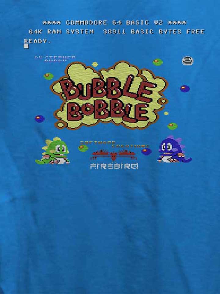 bubble-bobble-damen-t-shirt royal 4