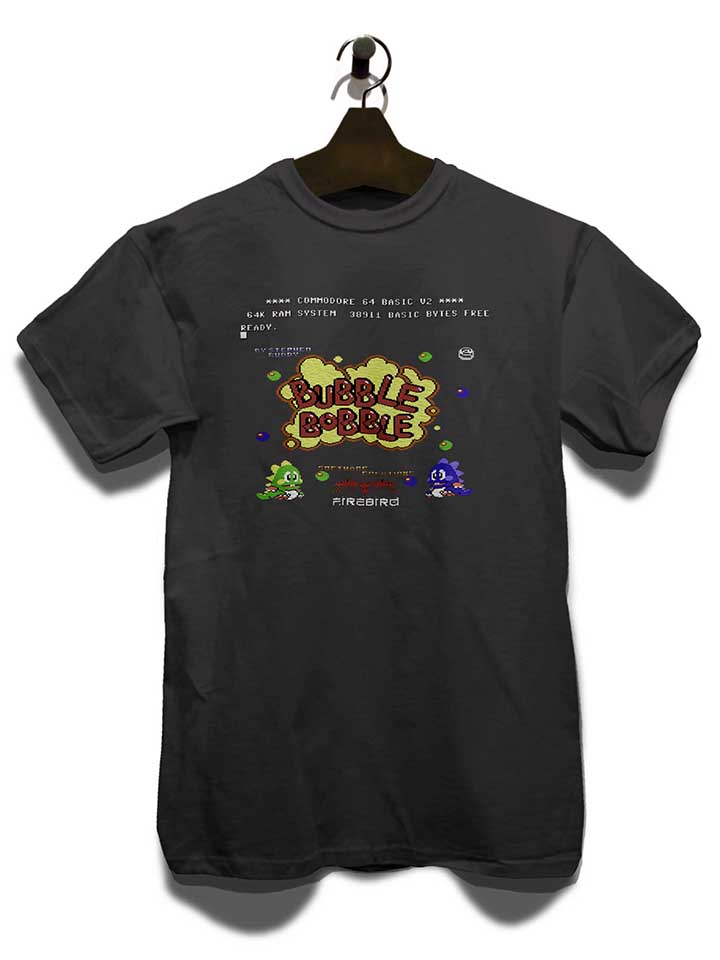 bubble-bobble-t-shirt dunkelgrau 3