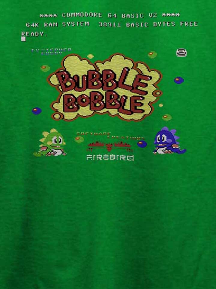 bubble-bobble-t-shirt gruen 4