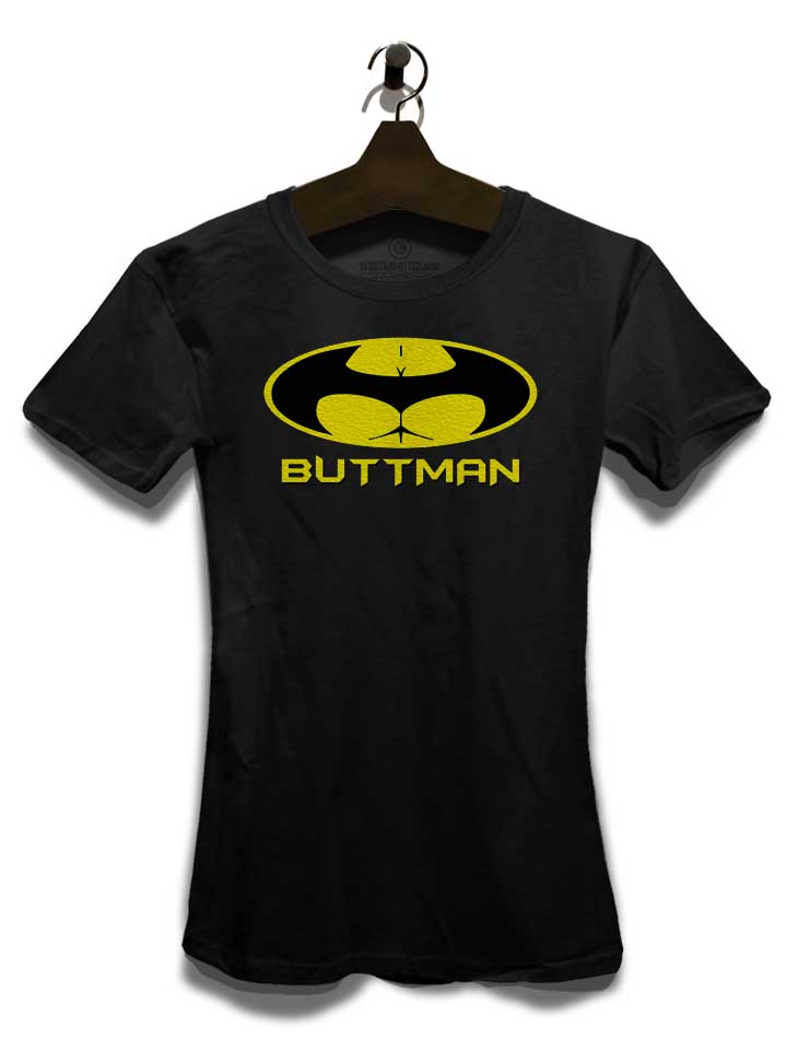 buttman-damen-t-shirt schwarz 3