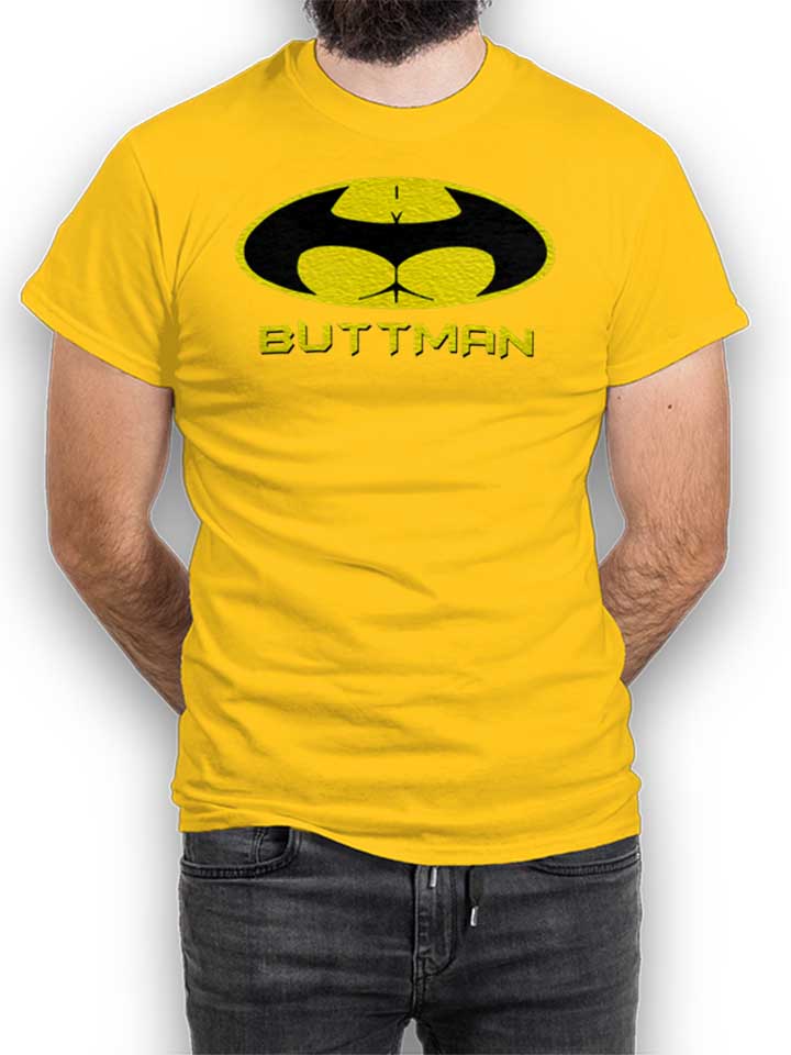 buttman-t-shirt gelb 1