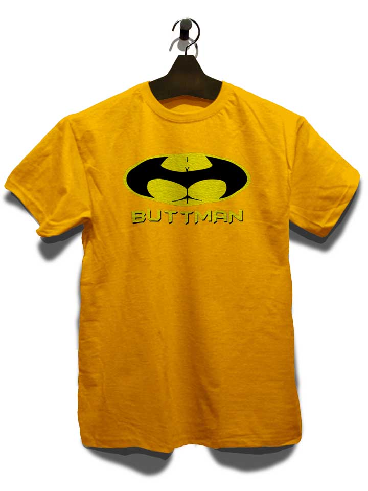 buttman-t-shirt gelb 3