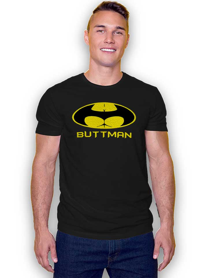 buttman-t-shirt schwarz 2
