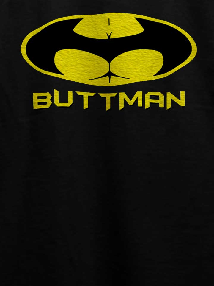buttman-t-shirt schwarz 4
