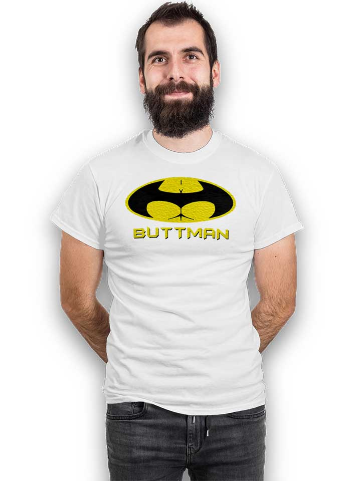 buttman-t-shirt weiss 2