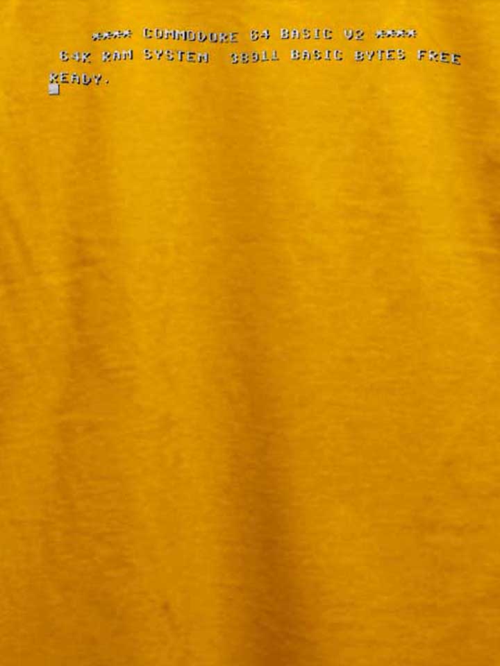 c64-start-screen-t-shirt gelb 4